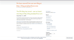Desktop Screenshot of peopleperhour.wordpress.com