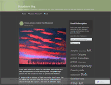 Tablet Screenshot of dotpainter.wordpress.com