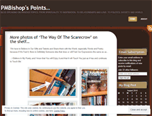Tablet Screenshot of patrickmiguelbishop.wordpress.com