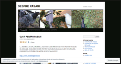 Desktop Screenshot of pasari.wordpress.com