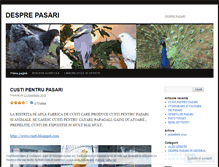 Tablet Screenshot of pasari.wordpress.com