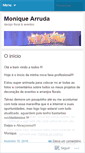 Mobile Screenshot of moniquearruda.wordpress.com