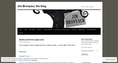 Desktop Screenshot of jimthewriterb.wordpress.com