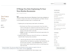 Tablet Screenshot of ficklefitna.wordpress.com