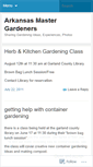 Mobile Screenshot of mastergardener1.wordpress.com