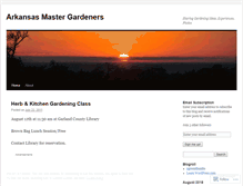 Tablet Screenshot of mastergardener1.wordpress.com