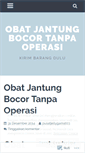 Mobile Screenshot of obatjantungbocortanpaoperasigbc.wordpress.com