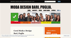 Desktop Screenshot of istitutomodadesign.wordpress.com