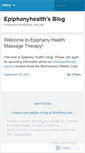 Mobile Screenshot of epiphanyhealth.wordpress.com