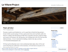 Tablet Screenshot of levillaret.wordpress.com