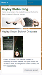 Mobile Screenshot of hayleystobo.wordpress.com