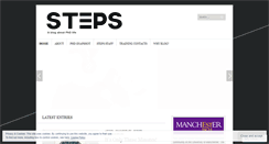 Desktop Screenshot of manchestersteps.wordpress.com