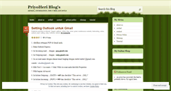Desktop Screenshot of priyoheri.wordpress.com
