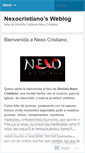 Mobile Screenshot of nexocristiano.wordpress.com