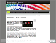 Tablet Screenshot of nexocristiano.wordpress.com