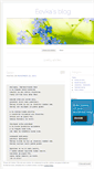 Mobile Screenshot of eevka.wordpress.com