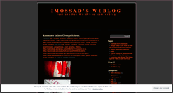 Desktop Screenshot of imossad.wordpress.com