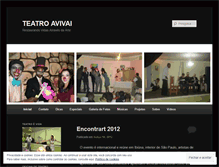 Tablet Screenshot of ministeriodeteatroavivai.wordpress.com