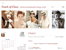 Tablet Screenshot of claudclass.wordpress.com