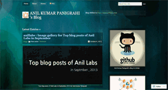 Desktop Screenshot of anil2u.wordpress.com