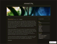 Tablet Screenshot of animaspati.wordpress.com