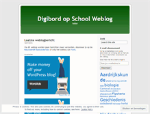 Tablet Screenshot of digibordopschool.wordpress.com