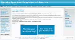 Desktop Screenshot of musada.wordpress.com