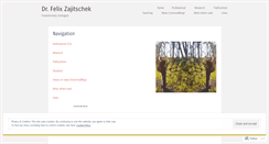 Desktop Screenshot of felixzajitschek.wordpress.com