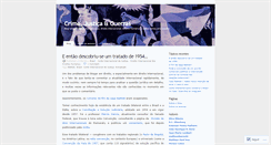Desktop Screenshot of crimejusticaeguerras.wordpress.com