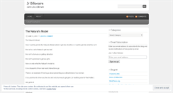 Desktop Screenshot of jrbillionaire.wordpress.com