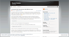 Desktop Screenshot of manishmunikar.wordpress.com