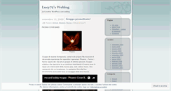 Desktop Screenshot of lucy72.wordpress.com