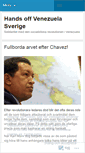 Mobile Screenshot of handsoffvenezuela.wordpress.com
