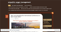 Desktop Screenshot of empathicangermanagement.wordpress.com