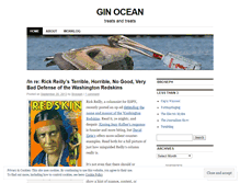 Tablet Screenshot of ginocean.wordpress.com