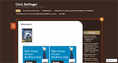 Desktop Screenshot of chrisbellinger.wordpress.com