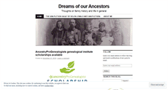 Desktop Screenshot of genobsessed.wordpress.com