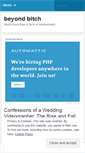 Mobile Screenshot of beyondbitch.wordpress.com