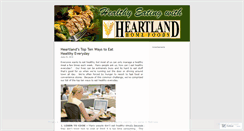 Desktop Screenshot of heartlandhomefoods.wordpress.com