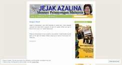 Desktop Screenshot of jejakazalina.wordpress.com