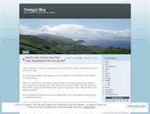 Tablet Screenshot of oneegg.wordpress.com