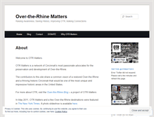 Tablet Screenshot of otrmatters.wordpress.com