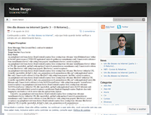 Tablet Screenshot of nelsonborges.wordpress.com