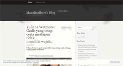 Desktop Screenshot of mauritsalbert.wordpress.com