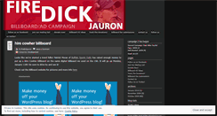 Desktop Screenshot of firedickjauron.wordpress.com