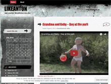 Tablet Screenshot of likeanton.wordpress.com