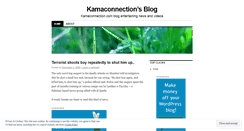 Desktop Screenshot of kamaconnection.wordpress.com