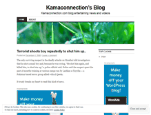 Tablet Screenshot of kamaconnection.wordpress.com