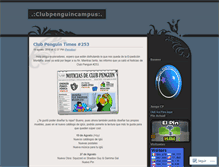 Tablet Screenshot of clubpenguincampus.wordpress.com