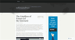 Desktop Screenshot of caffeinatedbuzz.wordpress.com
